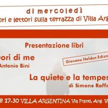 “Fuori di me” di Antonio Bini e “La quiete e la tempesta” di Simone Raffaelli