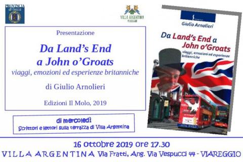 Invito alla presentazione del 16 ottobre