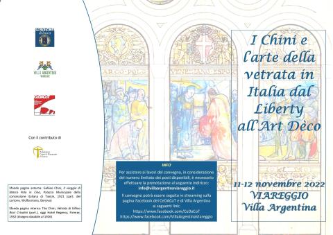 Copertina del depliant dell'evento