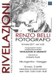 Locandina mostra Renzo Belli