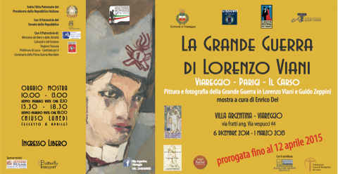 Locandina proroga mostra Viani