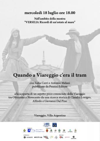 Locandina "Quando a Viareggio c'era il tram"