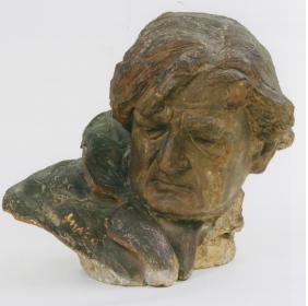 Lorenzo Viani, 1942 - terracotta - Inaco Biancalana