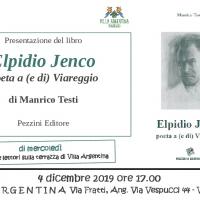 Locandina  incontro letterario su Elpido Jenco 