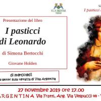Invito all'evento del 22 novembre I pasticci di Leonardo