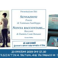 Invito alla presentazione del libro del 23 ottobre