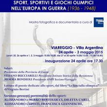 Locandina mostra "Sport e nazismo"